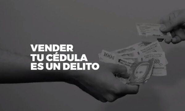Fiscalía recuerda la campaña «No vendas tu Cédula»