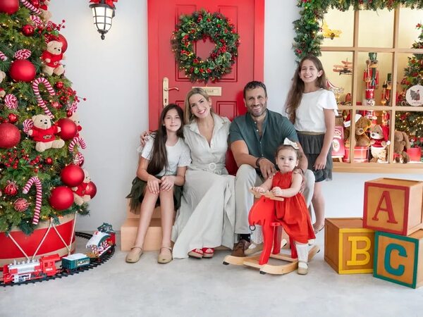 Paola Maltese y su familia se preparan emocionados para celebrar una mágica Navidad - Gente - ABC Color