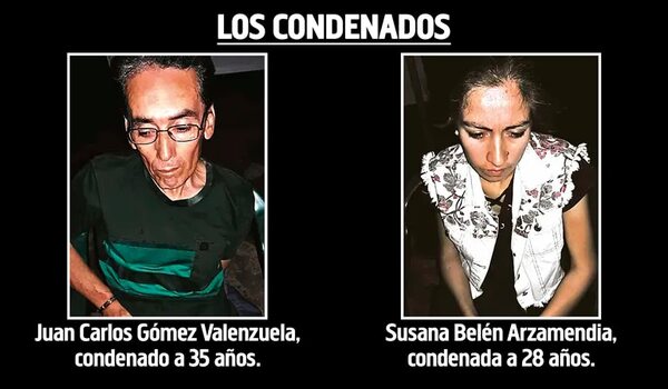 Ejemplar condena para desquiciada pareja que mató a niña de 13 años - Policiales - ABC Color