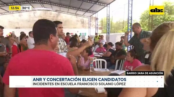 ANR y Concertación eligen candidatos - ABC Noticias - ABC Color