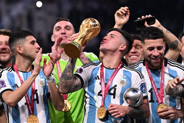 Enzo Fernández: 'Jugar un Mundial y ganarlo para mi país es algo que no tiene precio'