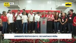 Internas 2022: Ambiente festivo en P.C. de Santiago Peña - ABC Noticias - ABC Color