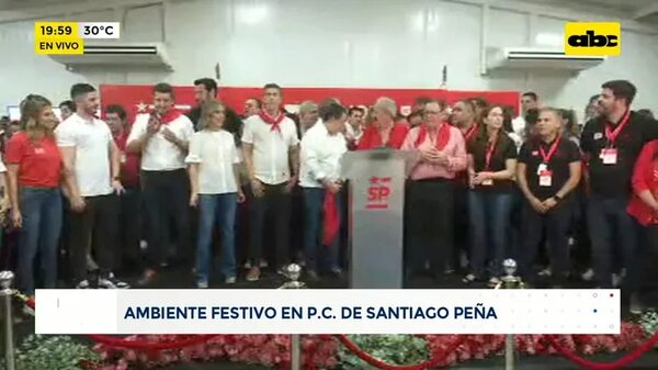Internas 2022: Ambiente festivo en P.C. de Santiago Peña - ABC Noticias - ABC Color
