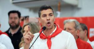 La Nación / Santiago Peña, el candidato de la ANR a la Presidencia de la República