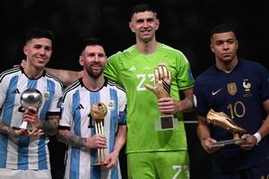 Los mejores de Qatar: Messi (Balón de Oro), Mbappé (Botín de Oro), Martínez (Guante de Oro), Enzo (Mejor Sub 21) - Fútbol Internacional - ABC Color