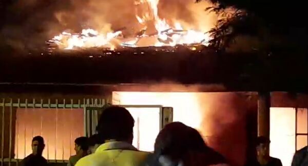 SE INCENDIÓ UNA VIVIENDA EN ITAPÚA POTY