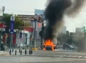 Se registra incendio en deposito de Kube en Asunción
