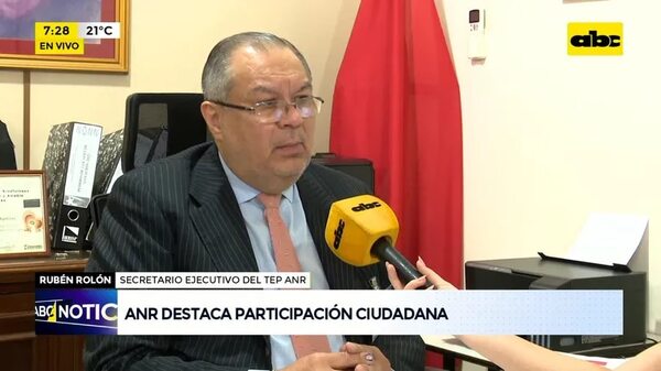 ANR destaca participación ciudadana - ABC Noticias - ABC Color
