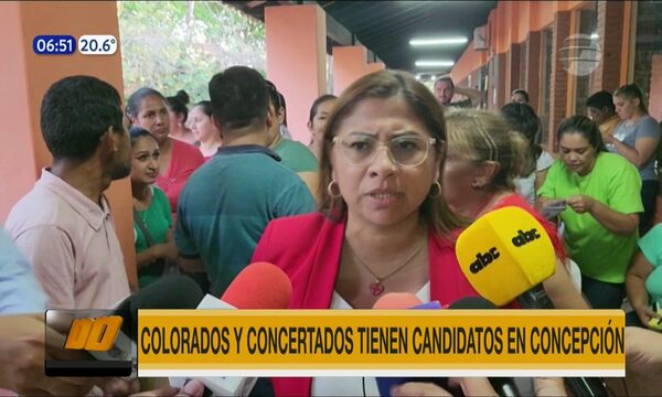 Colorados y concertados tienen candidatos en Concepción - Paraguaype.com