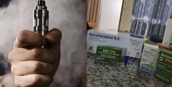Vape casi mató a joven y tuvieron que lavarle los pulmones - Noticiero Paraguay