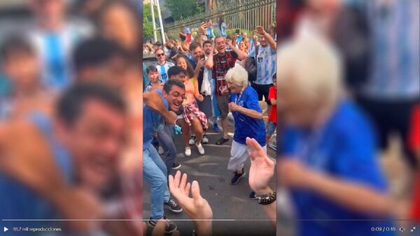 La versión paraguaya del "abuela la la la"