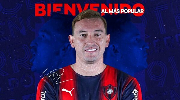 Cerro Porteño oficializa la llegada de Fernando Fernández