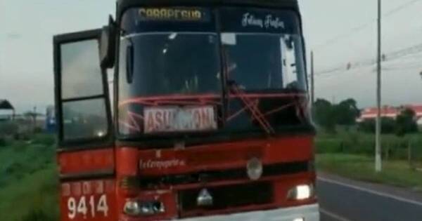 La Nación / Un hombre falleció arrollado por un colectivo en Carapeguá