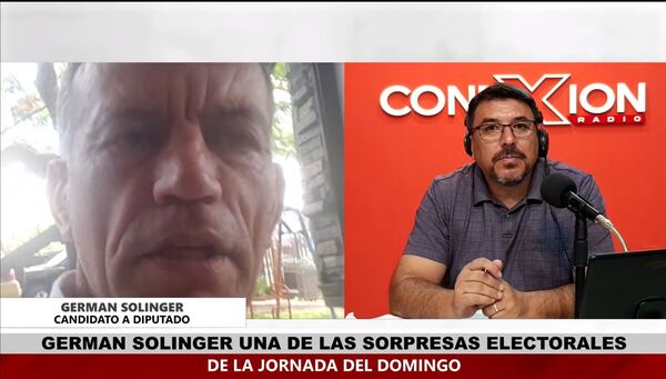 GERMAN SOLINGER FUE UNA DE LAS SORPRESAS ELECTORALES DEL DOMINGO - Itapúa Noticias