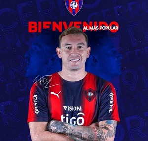 Cerro Porteño presenta a Fernando Fernández como refuerzo para el 2023 - Unicanal