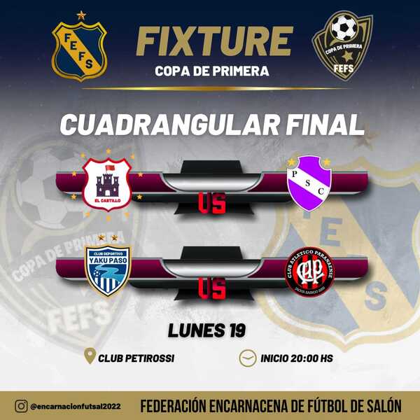 Arranca el cuadrangular final de Fútbol de Salón