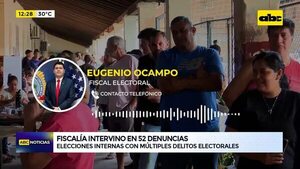 Fiscalía intervino en 52 denuncias  - ABC Noticias - ABC Color