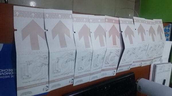 Joven queda detenido en plenas votaciones por poseer nueve papeletas