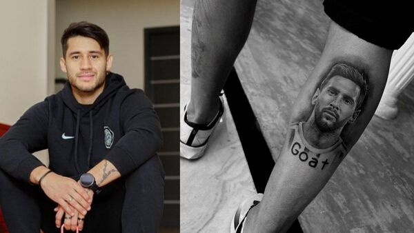 Tito Torres se tatuó la cara de Lionel Messi: "Las promesas se cumplen"