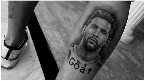 El jugador de Olimpia que se tatuó la cara de Lionel Messi