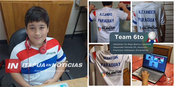 ESTUDIANTE DEL COLEGIO DIVINA ESPERANZA OBTUVO MEDALLAS EN COMPETENCIA DE MATEMÁTICA - Itapúa Noticias