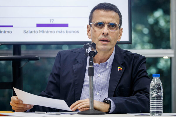 Capriles reclama fin del "Gobierno interino" liderado por Guaidó en Venezuela - MarketData