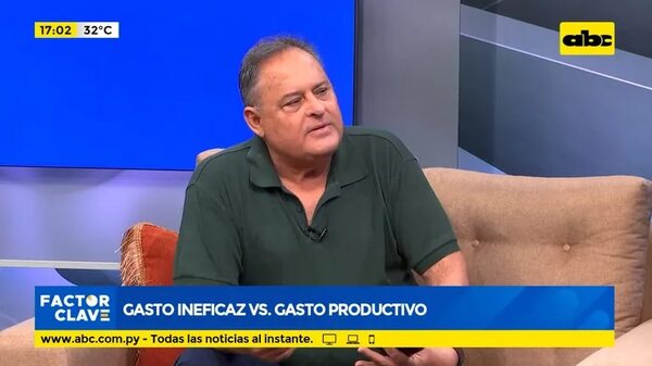 Gasto ineficaz vs gasto productivo - Factor Clave - ABC Color