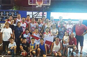 Baloncesto: Ciudenses  festejan en Maxi +40 - Polideportivo - ABC Color