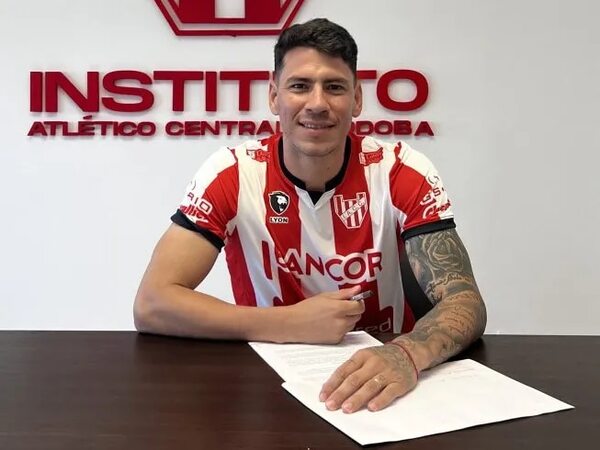 Juan Franco abandonó Nacional y firmó con Instituto de Córdoba - Fútbol Internacional - ABC Color