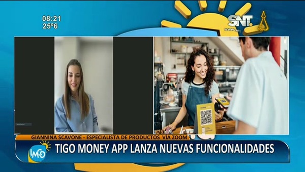 Tigo Money APP lanza nuevas funcionalidades - SNT