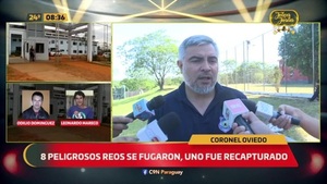 Peligrosos reos se fugaron del Penal de Coronel Oviedo - C9N