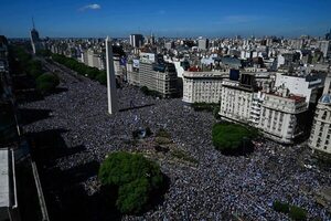 En vivo: Argentina festeja en Buenos Aires su tercera Copa del Mundo - Mundial Qatar 2022 - ABC Color
