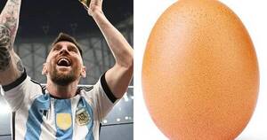 La Nación / Messi destronó al huevo, el jugador argentino superó récord de Instagram