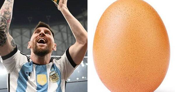 La Nación / Messi destronó al huevo, el jugador argentino superó récord de Instagram