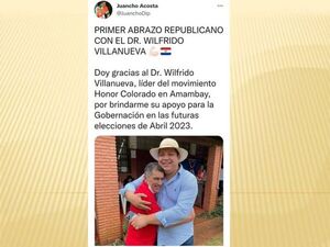 Ya se dio el primer abrazo Republicano en Amambay