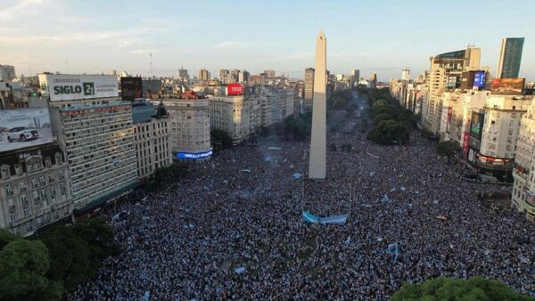 Caos generalizado en Buenos Aires por el itinerario de la Albiceleste