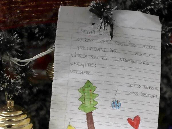 Querido Santa Claus: “Quiero una plastilina y que me cures” - Nacionales - ABC Color