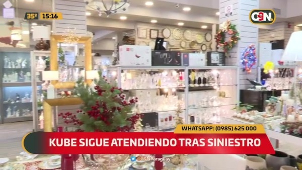 Kube sigue atendiendo tras el siniestro - C9N