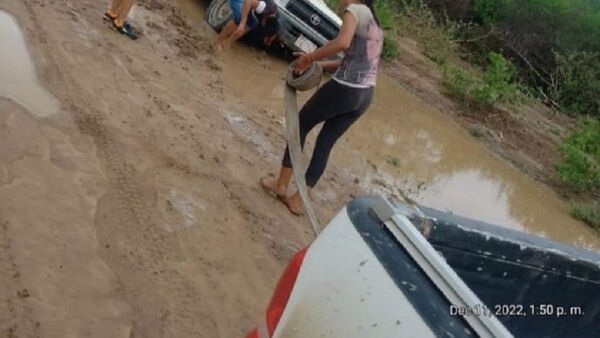Chaco: Trasladaron a embarazada empujando ambulancia