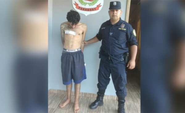 Detienen a incorregible ladrón tras una persecución