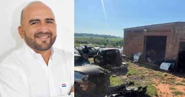 La Nación / Candidato de la Concertación figura como dueño de inmueble donde hallaron desarmadero de vehículos robados
