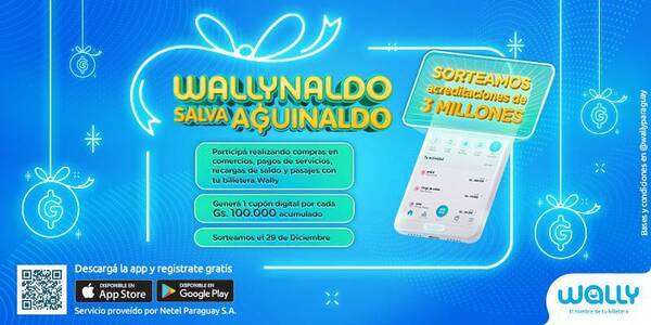 La promo Wallynaldo llegó ¡para salvar tu aguinaldo!