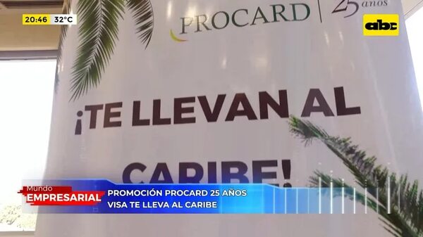 Promoción Procard 25 años - Mundo empresarial - ABC Color