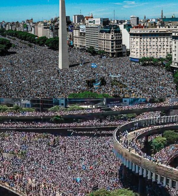 Hubo 31 heridos en la Ciudad de Buenos Aires durante los festejos de Argentina Campeón