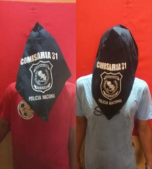 San Lorenzo: detienen a dos sujetos por robar sillas de una casa - Policiales - ABC Color