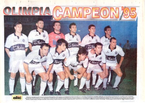 A 27 años de la estrella 34 de Olimpia - Fútbol - ABC Color