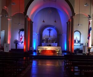 Celebran 7 años de parroquia en Franco con nuevo piso