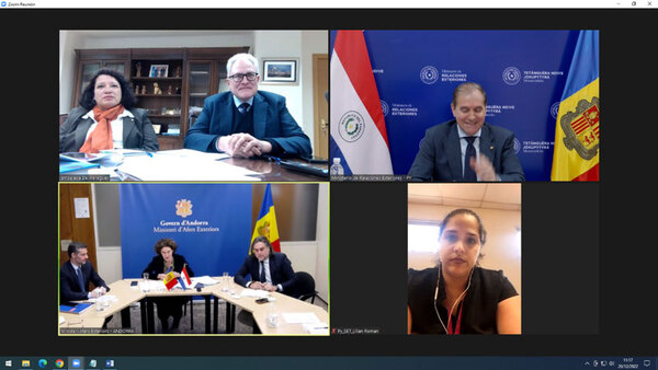 Paraguay y Andorra reafirman voluntad de fortalecer la cooperación - .::Agencia IP::.