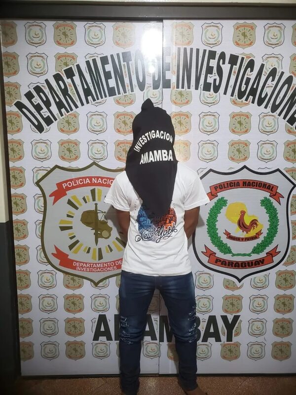 Detienen a supuesto implicado en secuestro exprés en Amambay: tiene 19 años - Policiales - ABC Color