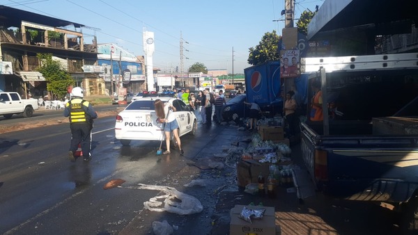 Múltiple choque sobre Acceso Sur | 1000 Noticias